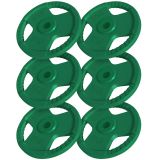 Gorilla Sports Sada liatinových kotúčov, 6 x 5 kg