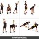 Gorilla Sports Kettlebell činka, vinylová, ružová, 2 kg