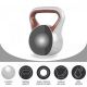 Gorilla Sports Kettlebell činka, vinylová, hnedá, 18 kg