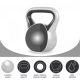 Gorilla Sports Kettlebell činka, vinylová, čierna, 20 kg