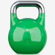 Gorilla Sports Súťažný kettlebell, zelený, 24 kg