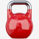 Gorilla Sports Súťažný kettlebell, červený, 32 kg