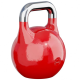 Gorilla Sports Súťažný kettlebell, červený, 32 kg