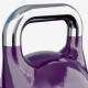 Gorilla Sports Súťažný kettlebell, fialový, 20 kg