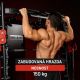Gorilla Sports Multifunkčná kladková veža, 219 cm, čierna