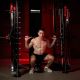 Gorilla Sports Multifunkčná kladková veža, 219 cm, čierna