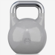 Gorilla Sports Súťažný kettlebell, sivý, 36 kg