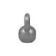 Gorilla Sports Kettlebell činka, liatinová, sivá, 18 kg