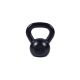 Gorilla Sports Kettlebell činka, liatinová, čierna, 8 kg