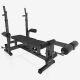 Multifunkčná lavica Universal Multi Gym s plastovými činkami