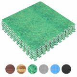 Gorilla Sports Sada ochranných podložiek, tráva, 8 ks