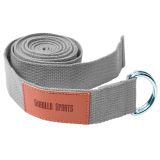 Gorilla Sports Joga pás, sivý, 260 cm