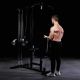 Gorilla Sports Posilňovacia veža, 154 x 83 x 210 cm, čierna