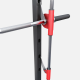 Gorilla Sports Multifunkčná posilňovacia stanica, 197,5 cm