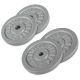 Gorilla Sports Sada liatinových kotúčov 30 kg, 2 x 5, 2 x 10