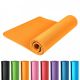 Gorilla Sports Podložka na jogu 173 x 61 cm, 4 mm, oranžová