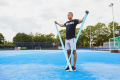 Gorilla Sports Súprava latexových stuh, 200 cm, 5 ks