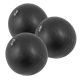 Gorilla Sports Sada slamball medicinbalov, čierna, 3 ks, 15 kg
