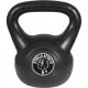 Gorilla Sports Sada kettlebell činiek, plast, čierna, 113 kg