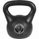 Gorilla Sports Sada kettlebell činiek, plast, čierna, 113 kg