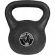 Gorilla Sports Sada kettlebell činiek, plast, čierna, 113 kg