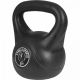 Gorilla Sports Sada kettlebell činiek, plast, čierna, 24 kg