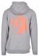 Gorilla Sports Mikina s kapucňou - sivo/oranžová M