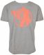 Gorilla Sports Športové tričko, sivo/oranžová, 2XL